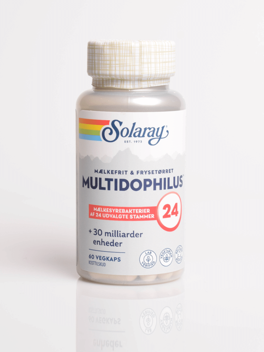 Multidophilus 24 Solaray Mælkesyrebakterier
