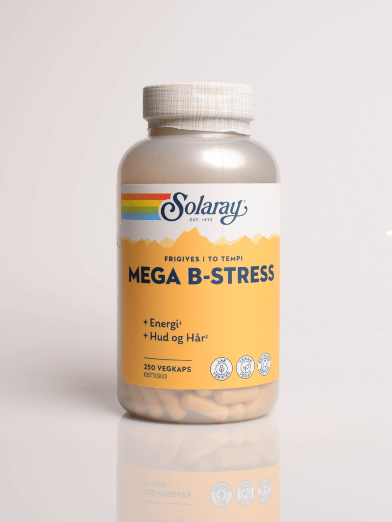 Mega B-Stress Solaray (250 kapsler)