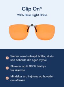 Clip On® - Blue Light Brille