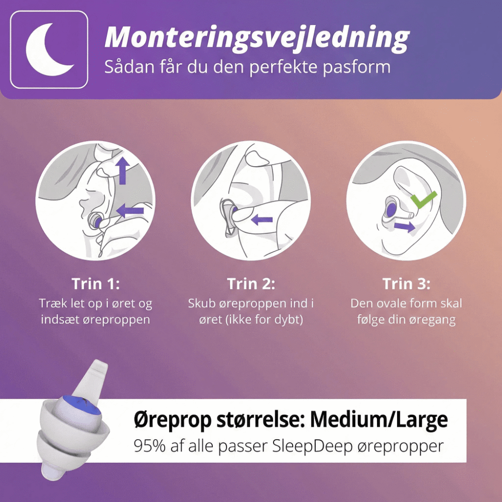 SleepDeep Ørepropper