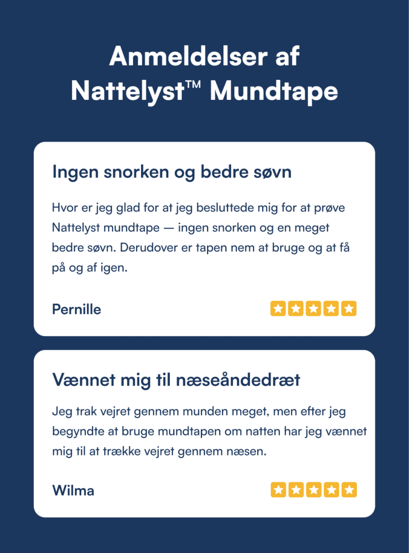 Nattelyst™ Mundtape