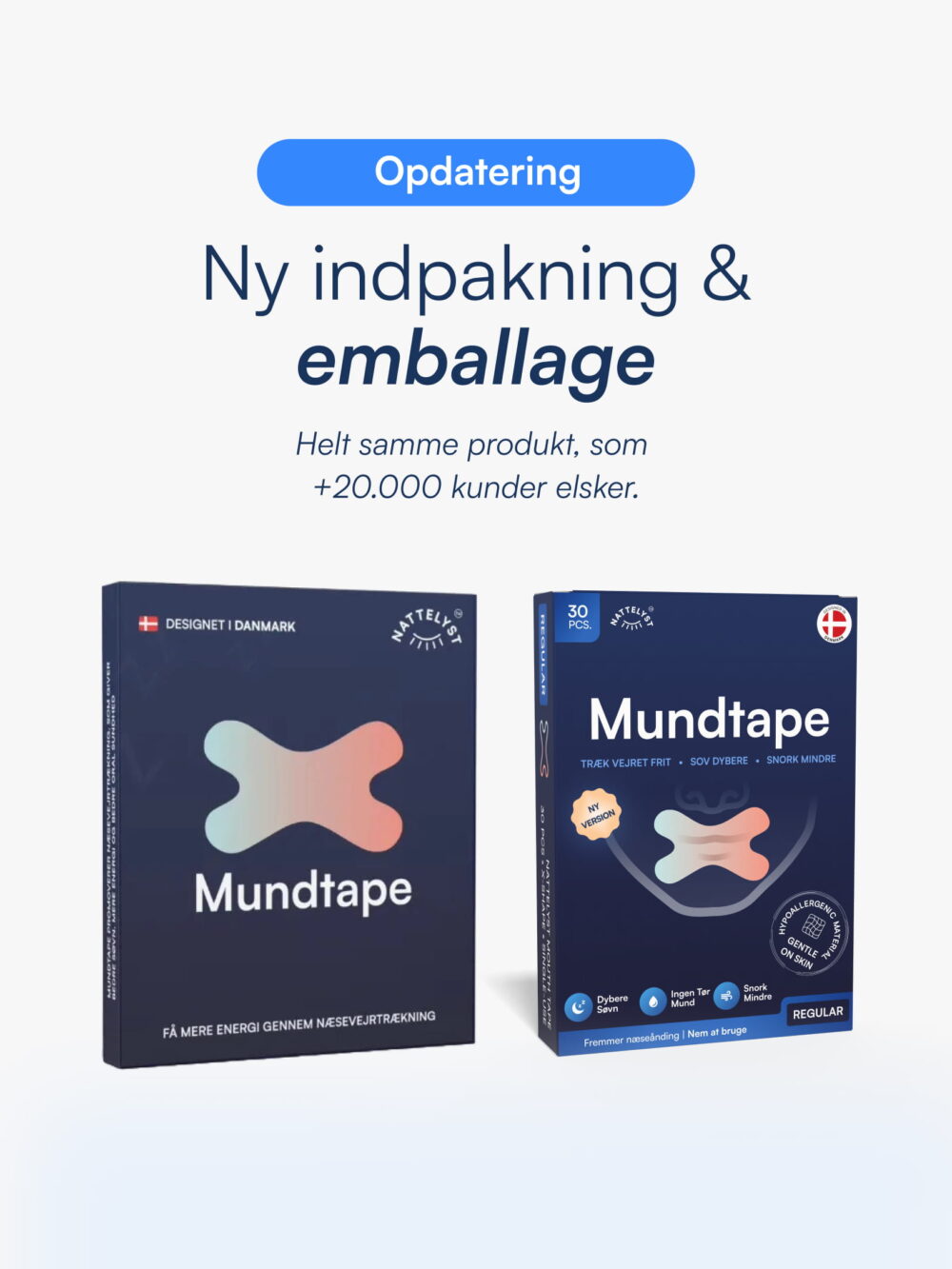 Nattelyst™ Mundtape