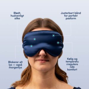 Vincent Sovemaske (100% Mulberry Silke)