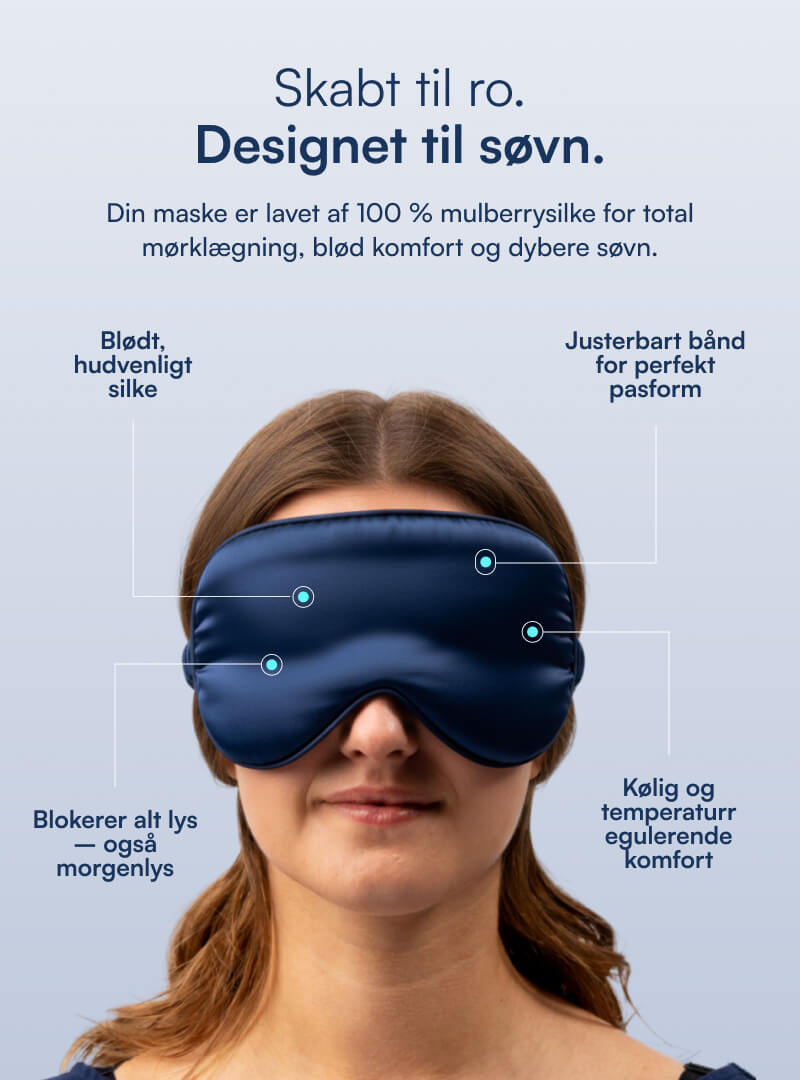 Vincent Sovemaske (100% Mulberry Silke)