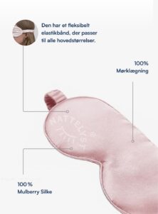 Rosie Sovemaske (100% Mulberry Silke)