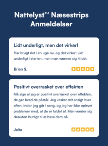 Nattelyst™ Næsestrips