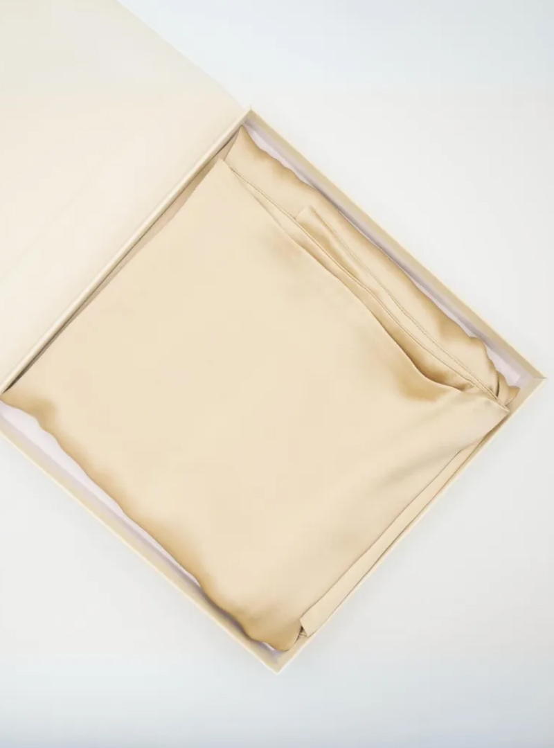 100% Mulberry Silke Pudebetræk (OEKO-TEX) Beige