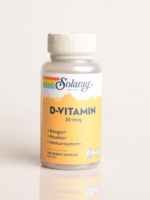 D-vitamin 30 mcg Solaray