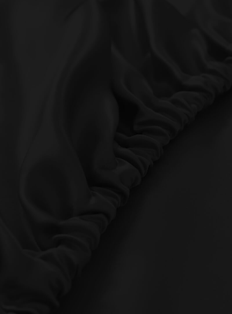 100% Mulberry Silke Kuvertlagen (OEKO-TEX) Sort