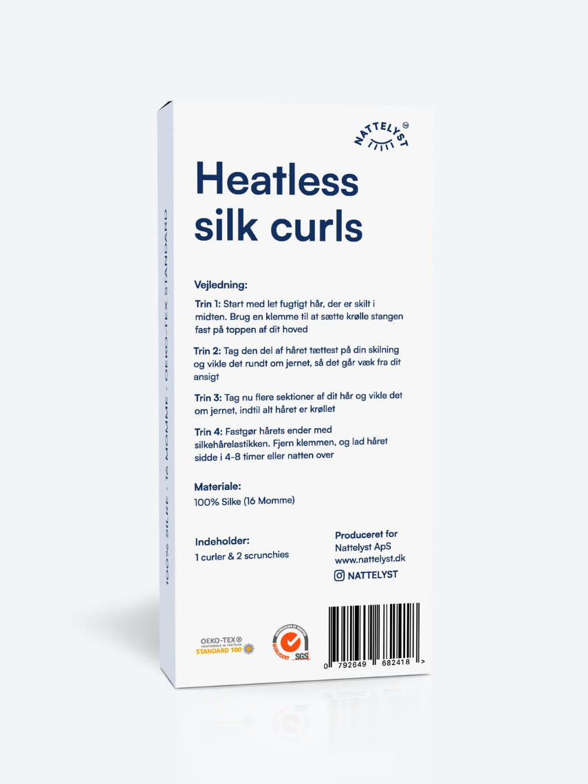 Heatless Silk Curls (OEKO-TEX) Mulberry Silke