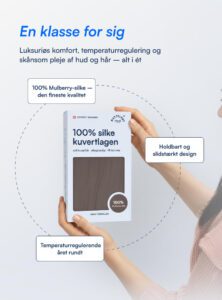 100% Mulberry Silke Kuvertlagen (OEKO-TEX) Mørkegrå