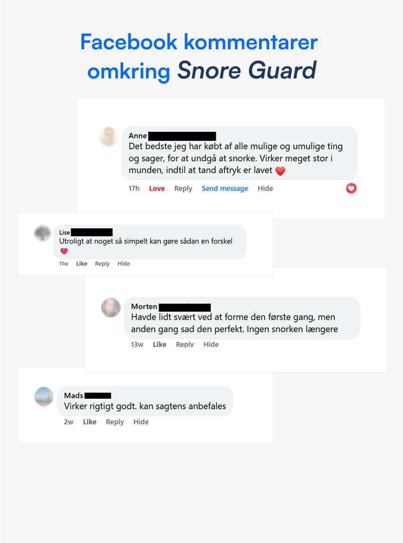 Snore Guard (Bideskinne mod Snorken)