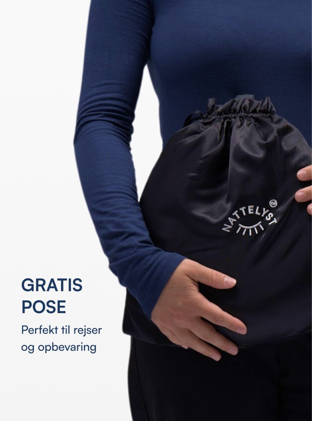 Nakkepude 100% Mulberry Silke (OEKO-TEX)