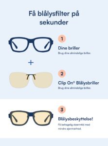 Clip On® - Blue Light Brille