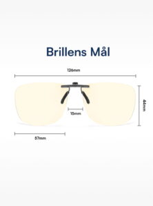 Clip On® - Blue Light Brille