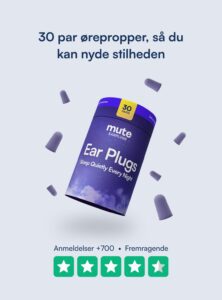 Mute Søvn Ørepropper (30 stk)
