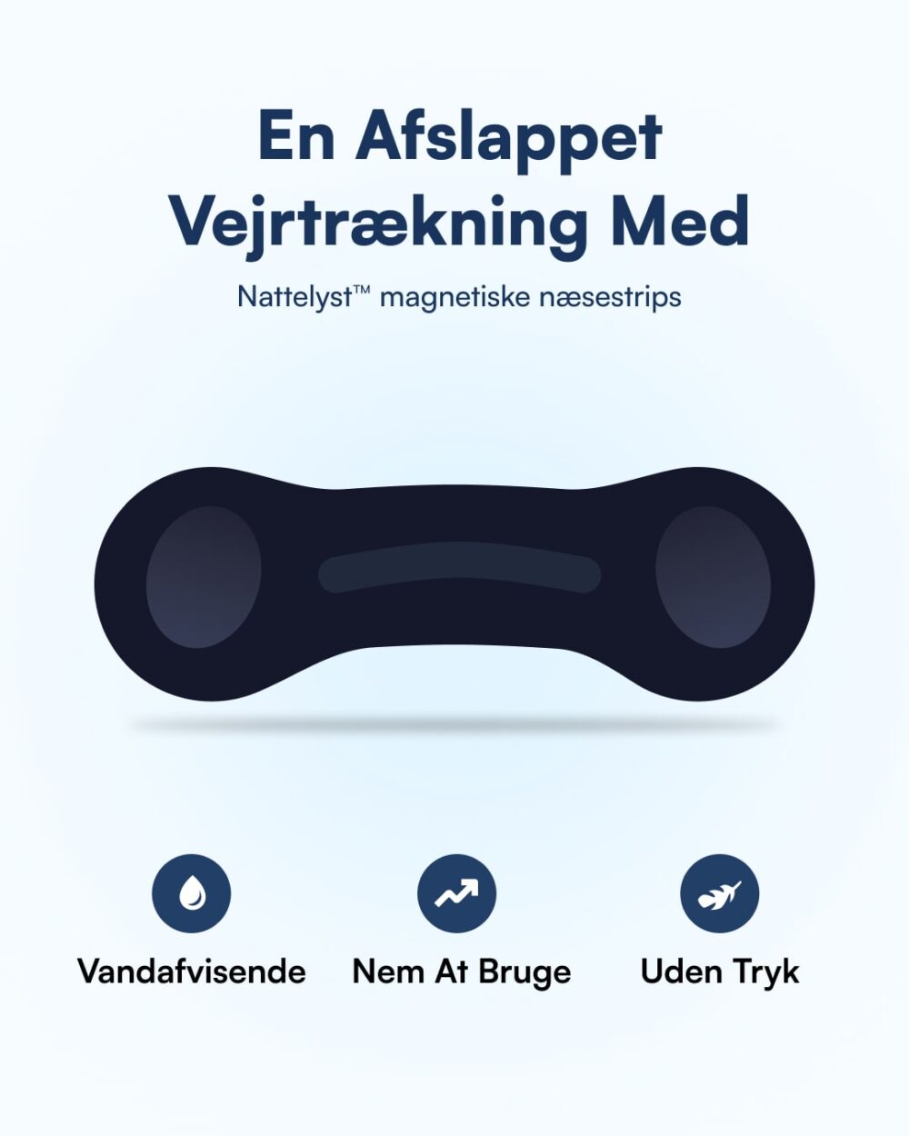 Magnetiske Næsestrips (Bedre Vejrtrækning) Nattelyst™
