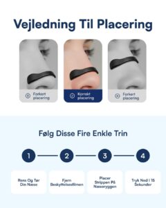 Magnetiske Næsestrips (Bedre Vejrtrækning) Nattelyst™