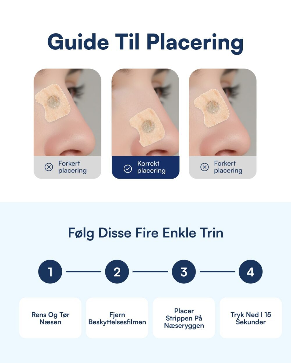 Refill - Magnetiske Næsestrips
