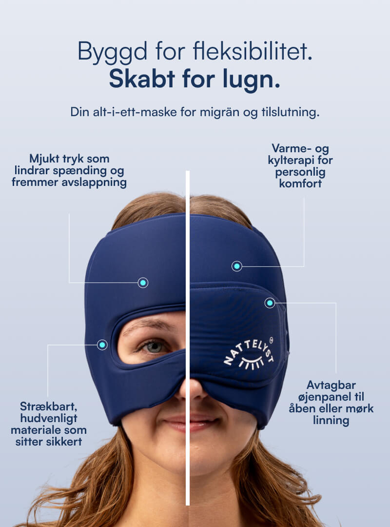 Nattelyst™ Migrænemaske (Modular)