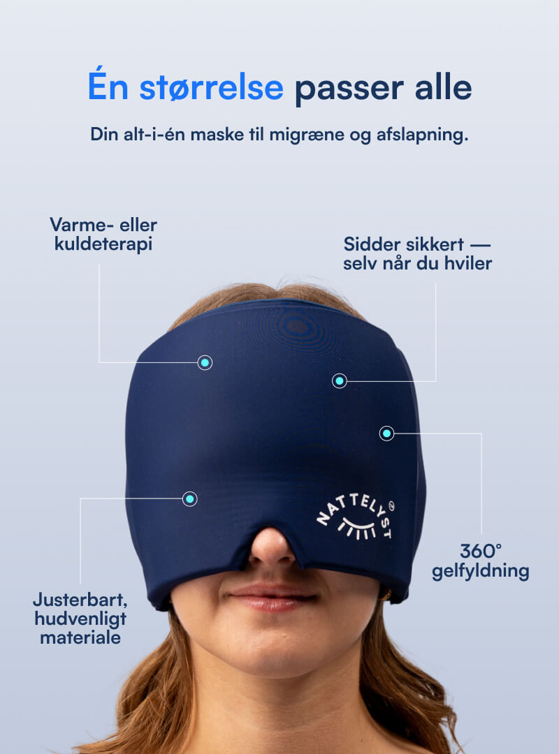 Nattelyst™ Migrænemaske (Full Coverage)