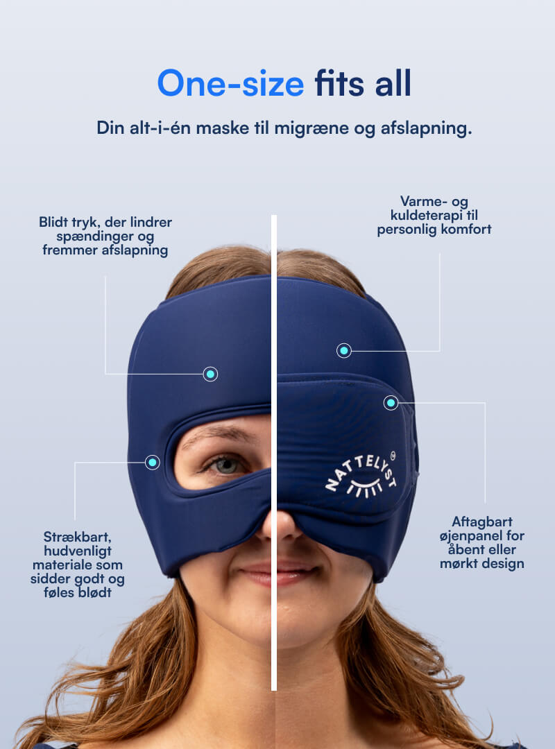 Nattelyst™ Migrænemaske (Modular)