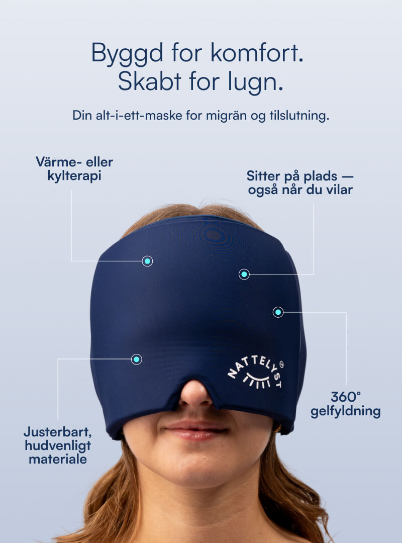 Nattelyst™ Migrænemaske (Full Coverage)