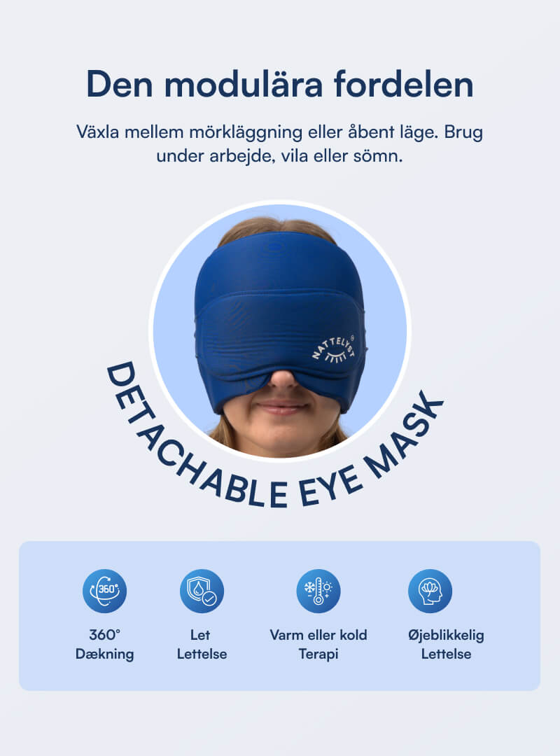 Nattelyst™ Migrænemaske (Modular)