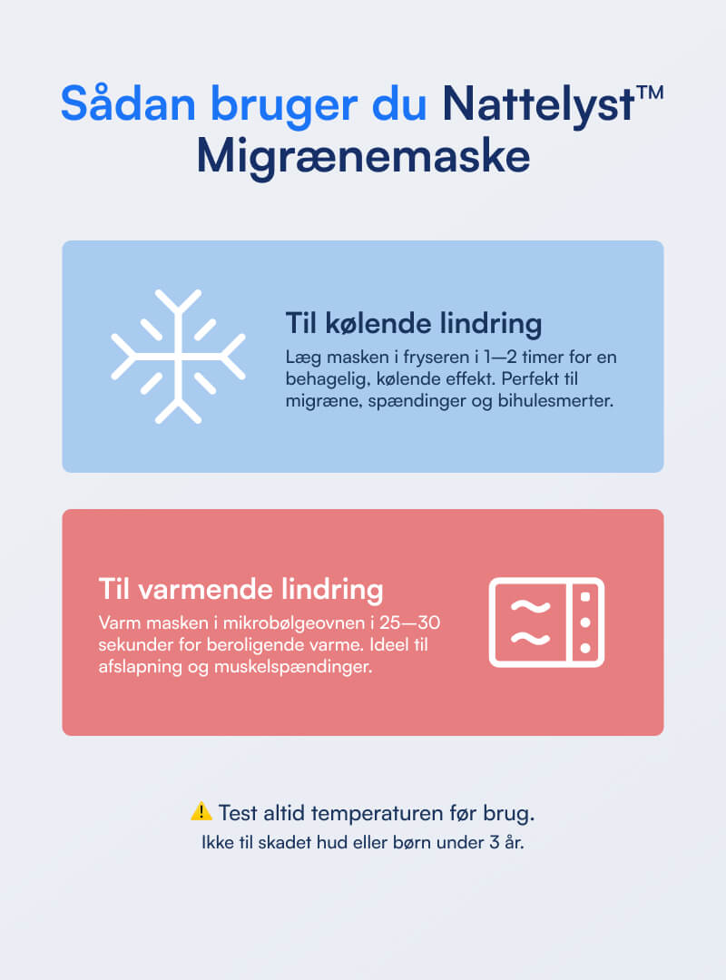 Nattelyst™ Migrænemaske (Modular)