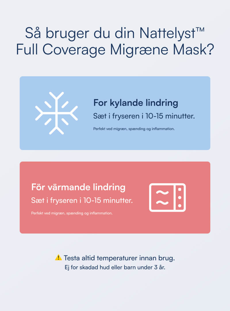 Nattelyst™ Migrænemaske (Full Coverage)