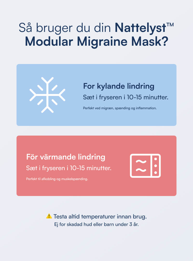 Nattelyst™ Migrænemaske (Modular)