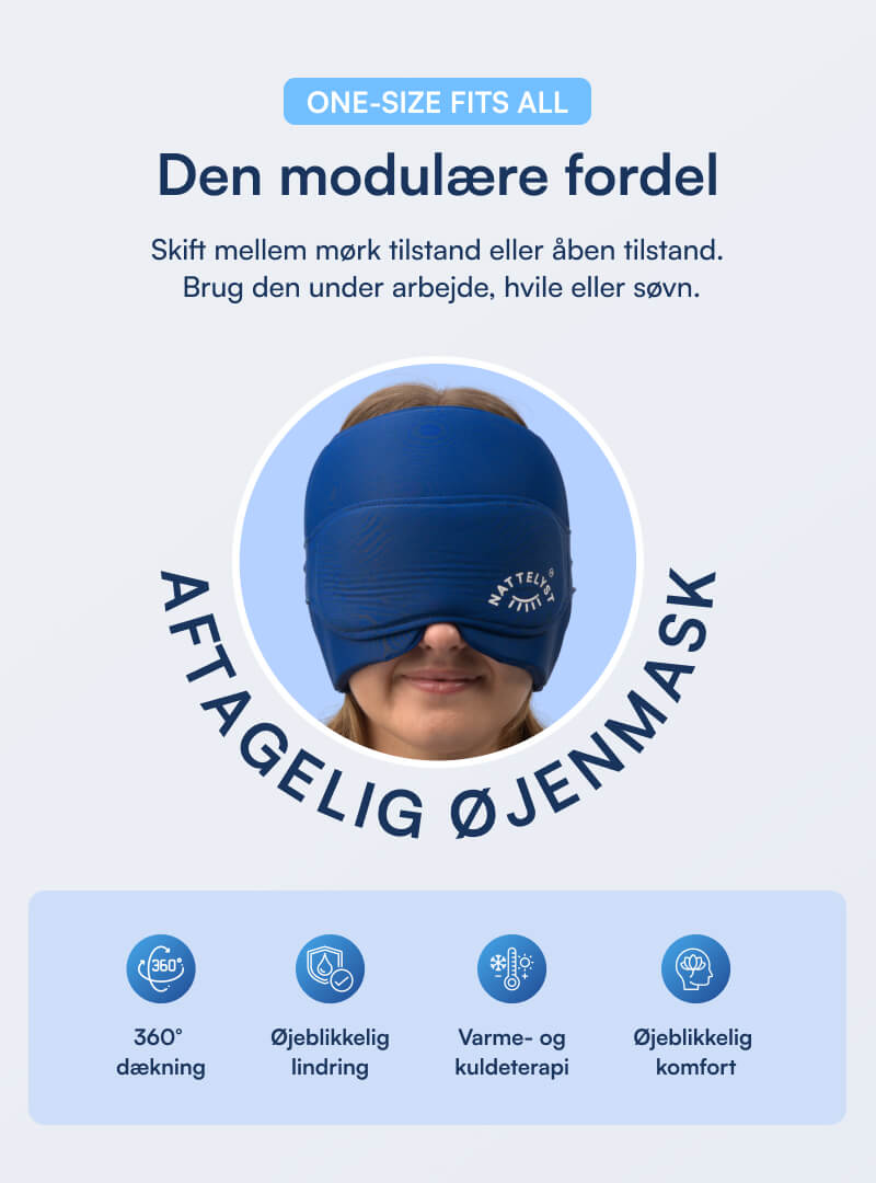 Nattelyst™ Migrænemaske (Modular)