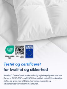 Helårsdyne Nattelyst™ (Økologisk Bomuld)