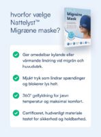 Nattelyst™ Migrænemaske (Full Coverage)