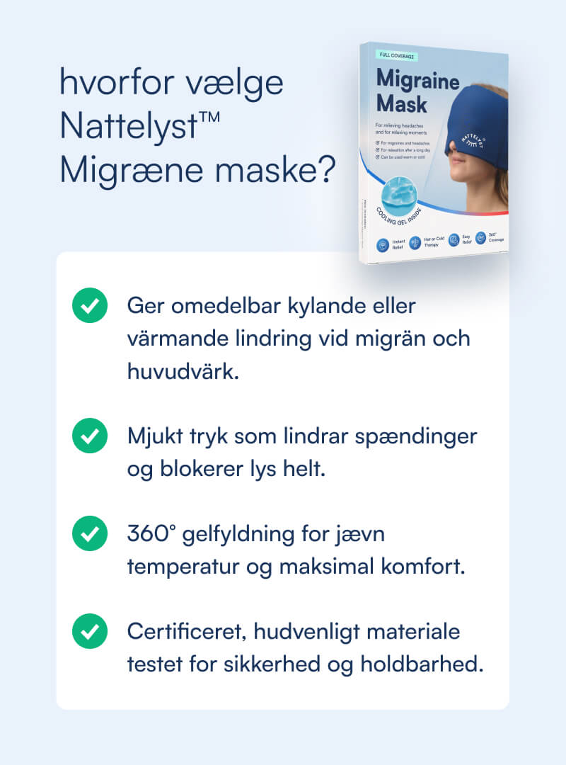 Nattelyst™ Migrænemaske (Full Coverage)