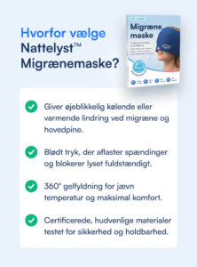 Nattelyst™ Migrænemaske (Full Coverage)