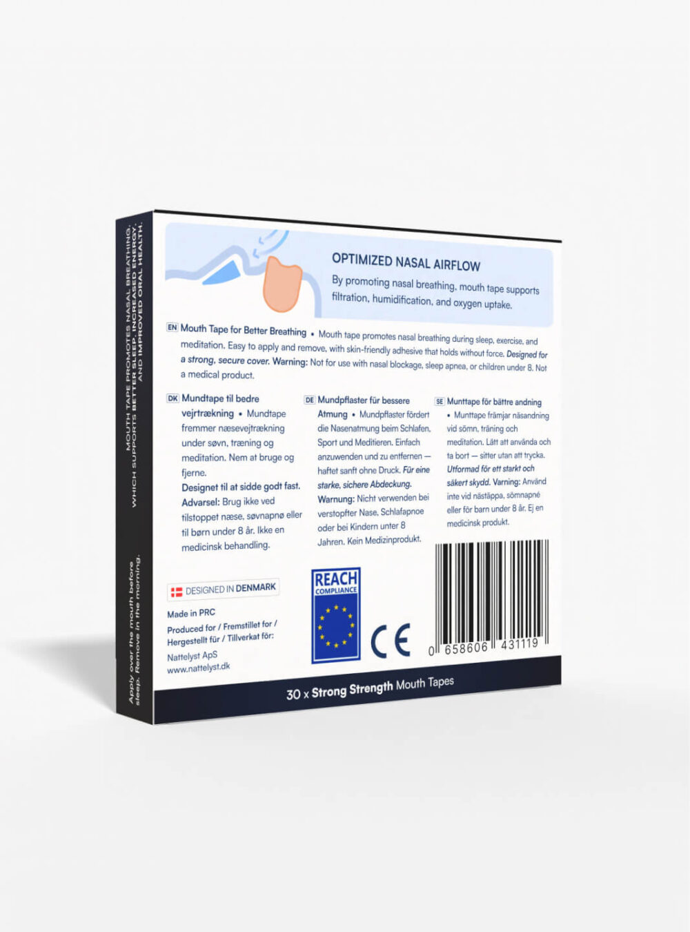 Nattelyst™ Mundtape Extreme