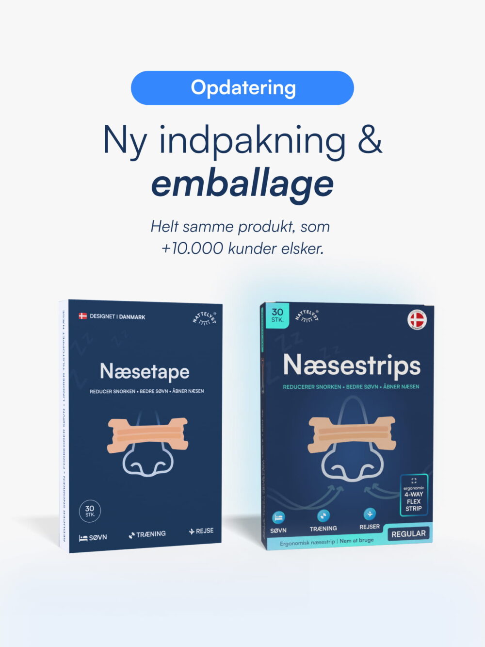 Nattelyst™ Næsestrips