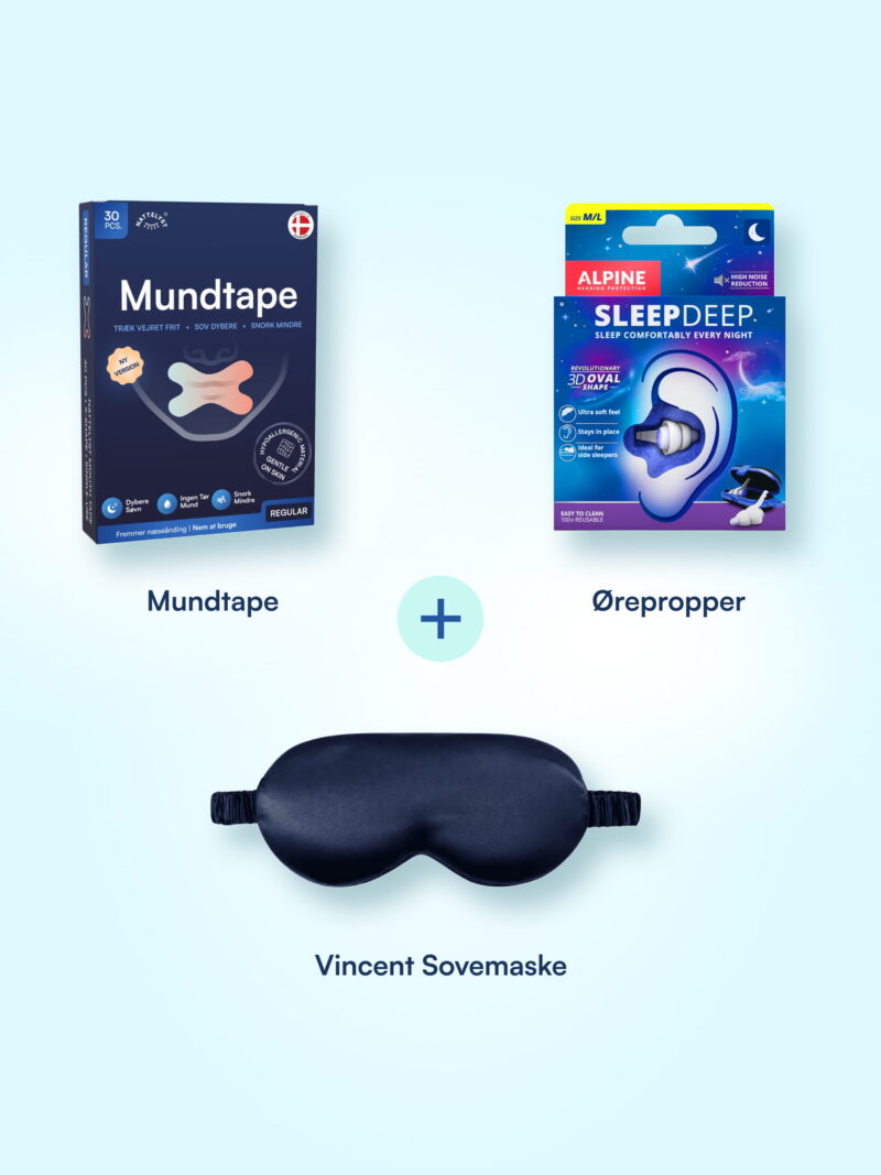 Fru Strue Pakke 1 (SleepDeep + Vincent + Mundtape)