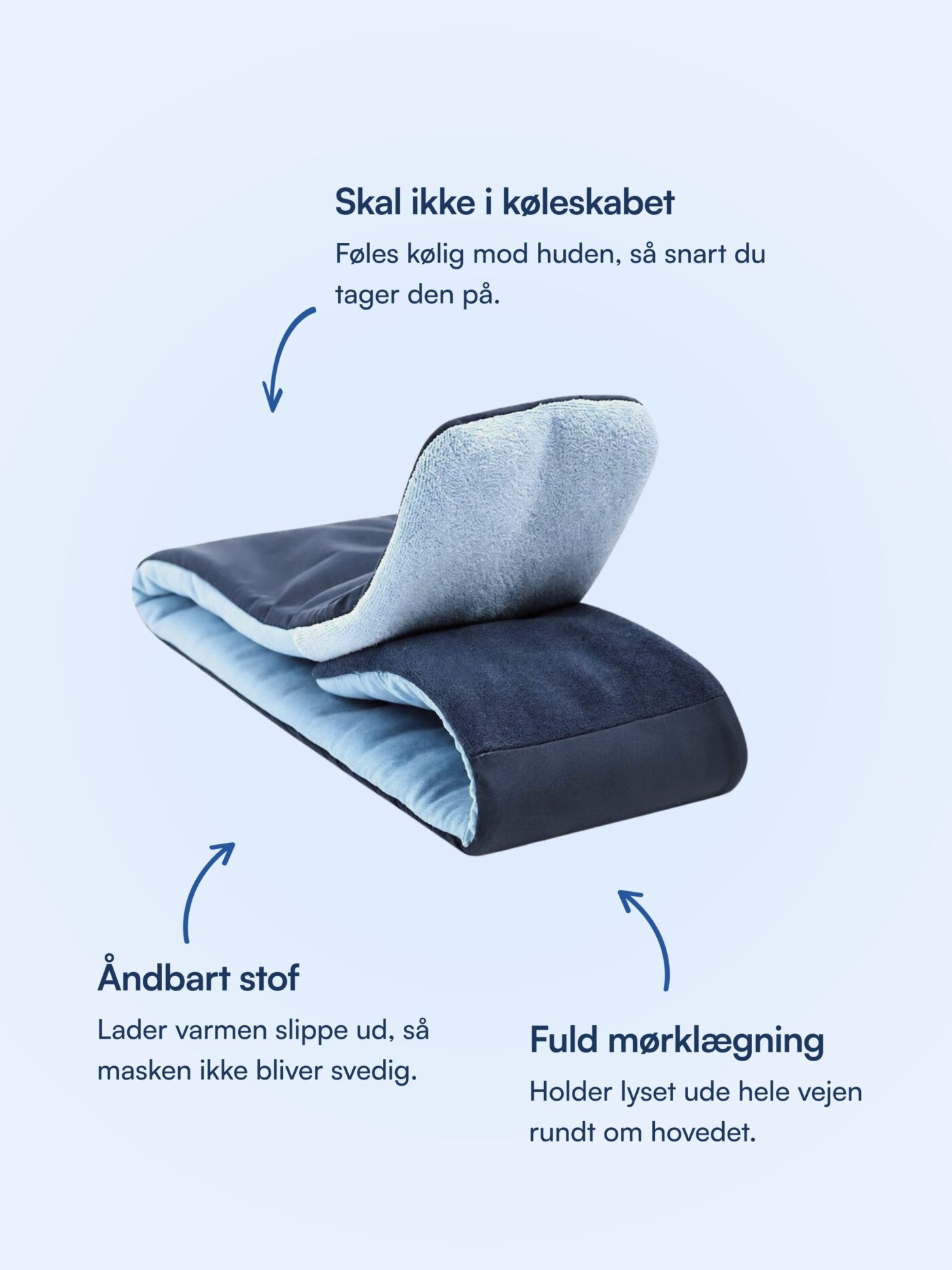 Kølende sovemaske